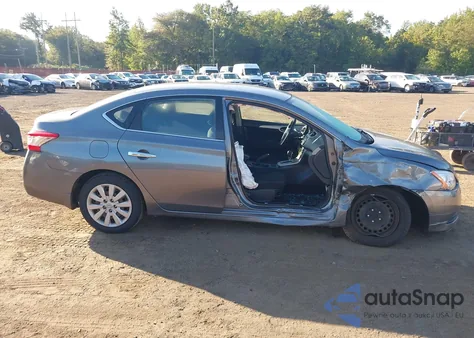 2015 Nissan Sentra S/Sv/Sr/Sl z USA, uszkodzony, nr VIN 3N1AB7AP6FY356084